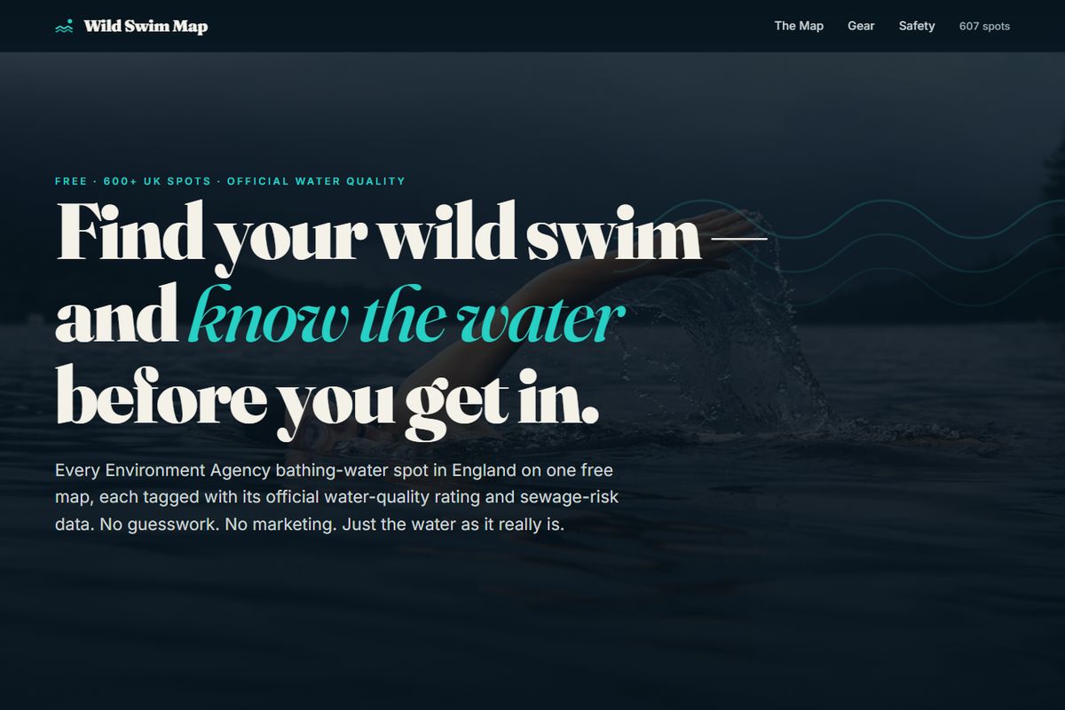 Wild Swim Map